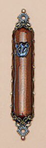 Tizo Jeweled Supreme Mezuzah Topaz RS362TMZ, MPN: RS362TMZ,