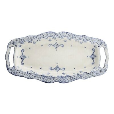 Arte Italica Burano Long Tray with Handles BUR6838
