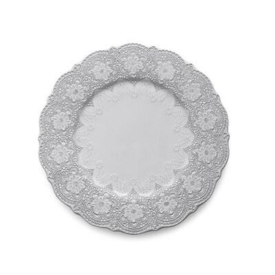 Arte Italica Merletto White Dinner Plate MER0028W