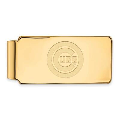 MLB Chicago Cubs Money Clip Gold-plated Sterling Silver GP021CUB, MPN: GP021CUB, 191101778957