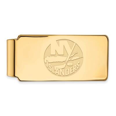 New York Islanders Money Clip Gold-plated Sterling Silver GP023ISL, MPN: GP023ISL, 191101128035