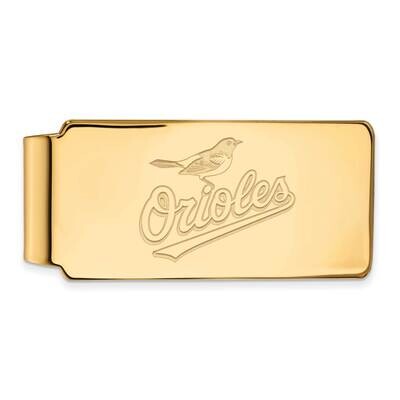 MLB Baltimore Orioles Money Clip Gold-plated Sterling Silver GP023ORI, MPN: GP023ORI, 191101778858