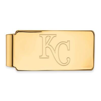 MLB Kansas City Royals Money Clip Gold-plated Sterling Silver GP023ROY, MPN: GP023ROY, 191101778841
