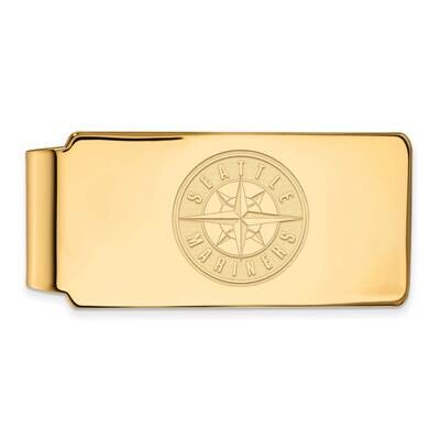 MLB Seattle Mariners Money Clip Gold-plated Sterling Silver GP024MRN, MPN: GP024MRN, 191101778810