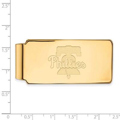 MLB Philadelphia Phillies Money Clip Gold-plated Sterling Silver GP026PHI, MPN: GP026PHI, 191101778…