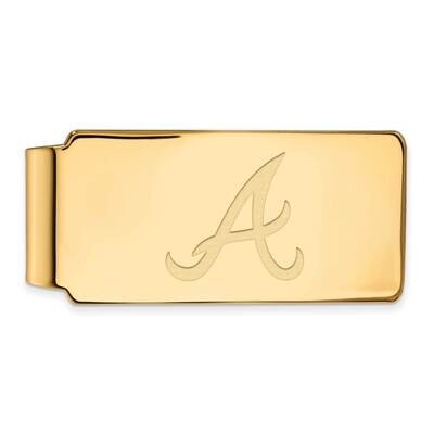 MLB Atlanta Braves Money Clip Gold-plated Sterling Silver GP029BRA, MPN: GP029BRA, 191101778643