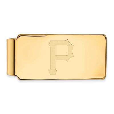 MLB Pittsburgh Pirates Money Clip Gold-plated Sterling Silver GP030PIR, MPN: GP030PIR, 191101778599
