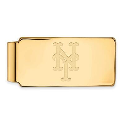 MLB New York Mets Money Clip Gold-plated Sterling Silver GP031MET, MPN: GP031MET, 191101778551