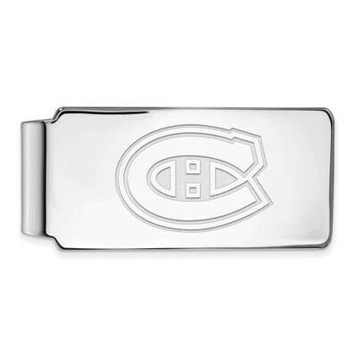 Montreal Canadiens Money Clip Sterling Silver Rhodium-plated SS006CAN, MPN: SS006CAN, 191101154003