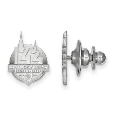 Kentucky Derby Race 144 2018 Tie Tac Sterling Silver Rhodium-plated SS006KYD18, MPN: SS006KYD18, 19…