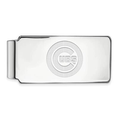 MLB Chicago Cubs Money Clip Sterling Silver Rhodium-plated SS021CUB, MPN: SS021CUB, 191101149023