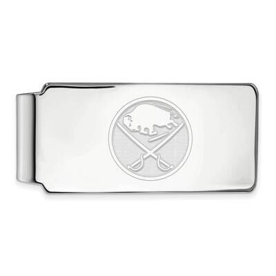 Buffalo Sabres Money Clip Sterling Silver Rhodium-plated SS024SAB, MPN: SS024SAB, 191101153990