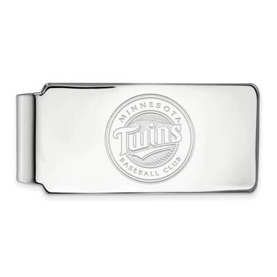 MLB Minnesota Twins Money Clip Sterling Silver Rhodium-plated SS025TWN, MPN: SS025TWN, 191101149276