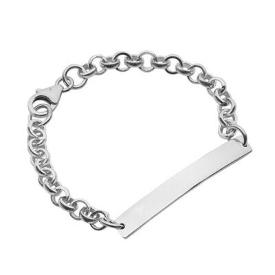 Cunill America Baby Child ID Bracelet - Sterling Silver, MPN: 251006