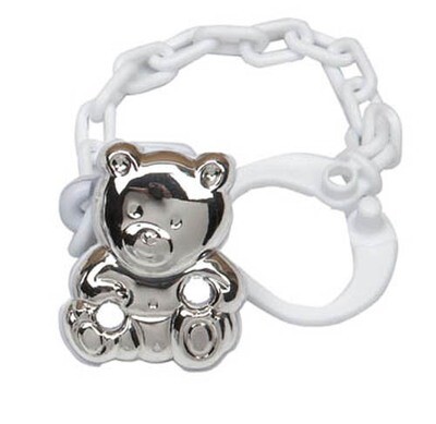 Cunill America Cub Pacifier Clip - Sterling Silver, MPN: 01153N
