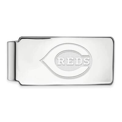 MLB Cincinnati Reds Money Clip Sterling Silver Rhodium-plated SS029RDS, MPN: SS029RDS, 191101149450