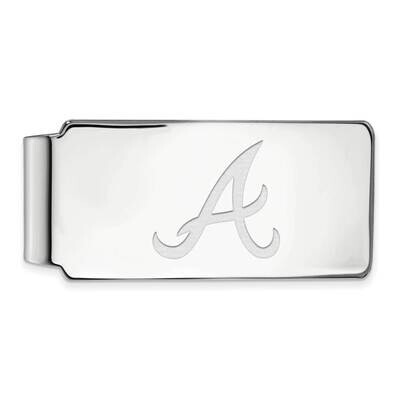 MLB Atlanta Braves Money Clip Sterling Silver Rhodium-plated SS029BRA, MPN: SS029BRA, 191101149443