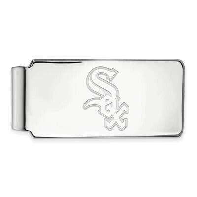 MLB Chicago White Sox Money Clip Sterling Silver Rhodium-plated SS025WHI, MPN: SS025WHI, 1911011492…