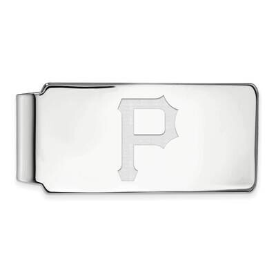 MLB Pittsburgh Pirates Money Clip Sterling Silver Rhodium-plated SS030PIR, MPN: SS030PIR, 191101149…