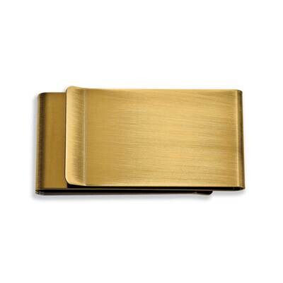 Antique Double-Sided Money Clip Brass GM20742, MPN: GM20742, 788089142100