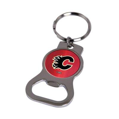 NHL Calgary Flames Bottle Opener Key Ring By Rico Industries GC6364, MPN: GC6364, 94746748067