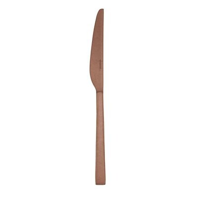 Sambonet Linea Q Copper Vintage Table Knife Solid Handle 52430C11, MPN: 52430C11, 790955049383