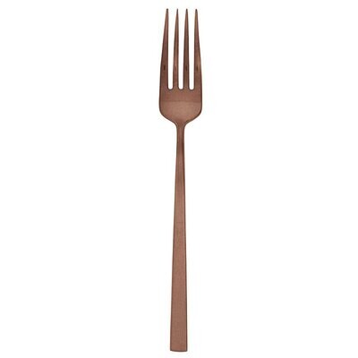 Sambonet Linea Q Copper Vintage Serving Fork 52430C45, MPN: 52430C45, 790955049451