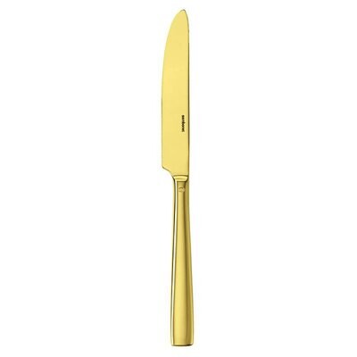 Sambonet Flat Gold Table Knife Solid Handle 62712G11, MPN: 62712G11, 790955027138