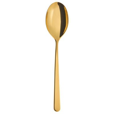 Sambonet Linear Gold Serving Spoon 52713G44, MPN: 52713G44, 790955049093