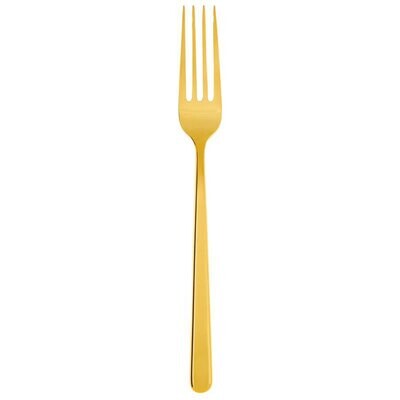 Sambonet Linear Gold Serving Fork 52713G45, MPN: 52713G45, 790955049109