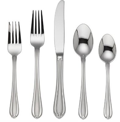 Gorham Melon Bud Frosted 5 Piece Place Setting