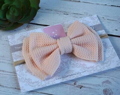 Pale Pink baby headband Set fall Baby Nylon Headband Small Bows Baby Bows Newborn headbands Nylon HeadbandsBaby hair bows 700