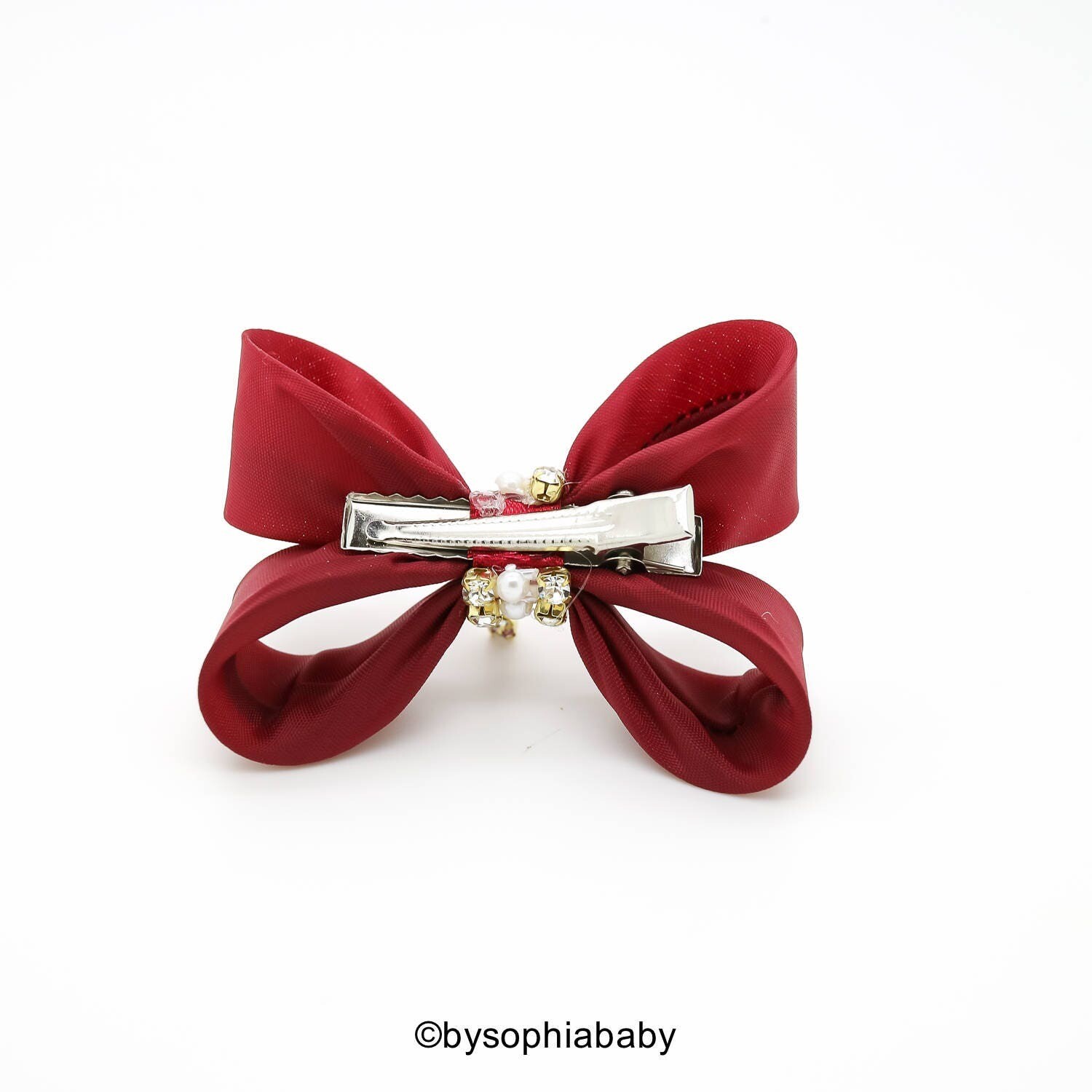 Baby Hair Clip Bourbon Bow Hair Clip Bourbon Hair Clip Toddler Hair Clip Girls Bow Hair Clip Big Bow Hair Clip 961
