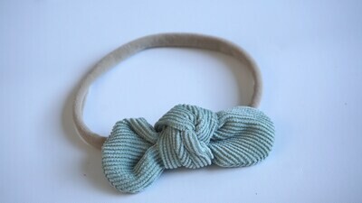 Mint Bowknot Headband green pastel Bow Baby Bow Headband Bowknot headband Baby mint headband