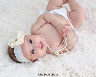 2 Pearl Baby Necklace Pearl Girls Necklace Baby Pearl Necklace Kids Necklace Toddler Pearl Necklace Girl Pearl Necklace