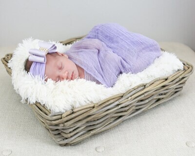 Baby Headband Lilac Lavender Baby Headband Lilac Baby Headband Baby Big Bow Headband
