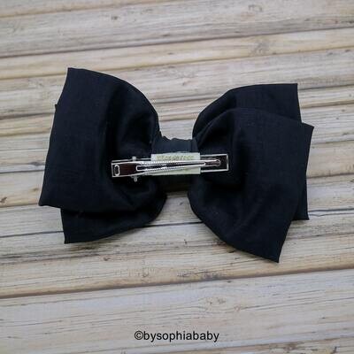 Big Bow Hair Clip Black Bow Hair Clip Girls Bow Hair Clip Toddler Gold Hair Clip Girls Bow Hair Clip Big Bow Hair Clip 1080
