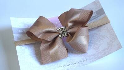 Camel Bow Headband Baby Bow Headband Newborn Bow Headband Headband Red Christmas Headband Bow Headband 2115