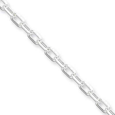 24 Inch 2.90mm Fancy Diamond-cut Open Link Cable Chain Sterling Silver QAR080-24, MPN: QAR080-24, 8…