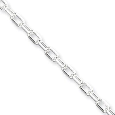 18 Inch 2.90mm Fancy Diamond-cut Open Link Cable Chain Sterling Silver QAR080-18, MPN: QAR080-18, 8…