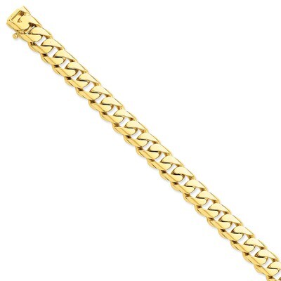 11mm Hand-polished Rounded Curb Chain 24 Inch 14k Gold LK127-24, MPN: LK127-24, 191101649226