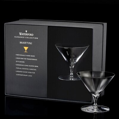 Waterford Elegance Martini 10 Oz Set of 2 40001106, MPN: 40001106, 701587011372