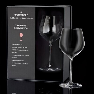 Waterford Elegance Cabernet Sauvignon Wine 26.7 Oz Set of 2 40001092, MPN: 40001092, 701587011235
