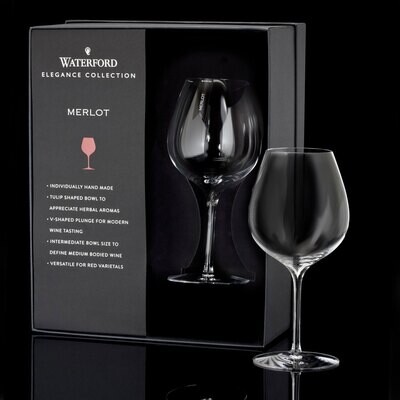 Waterford Elegance Merlot Wine 22.3 Oz Set of 2 40001093, MPN: 40001093, 701587011242