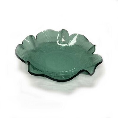 Annieglass Lotus Round Platter LT113GR, MPN: LT113GR, UPC: