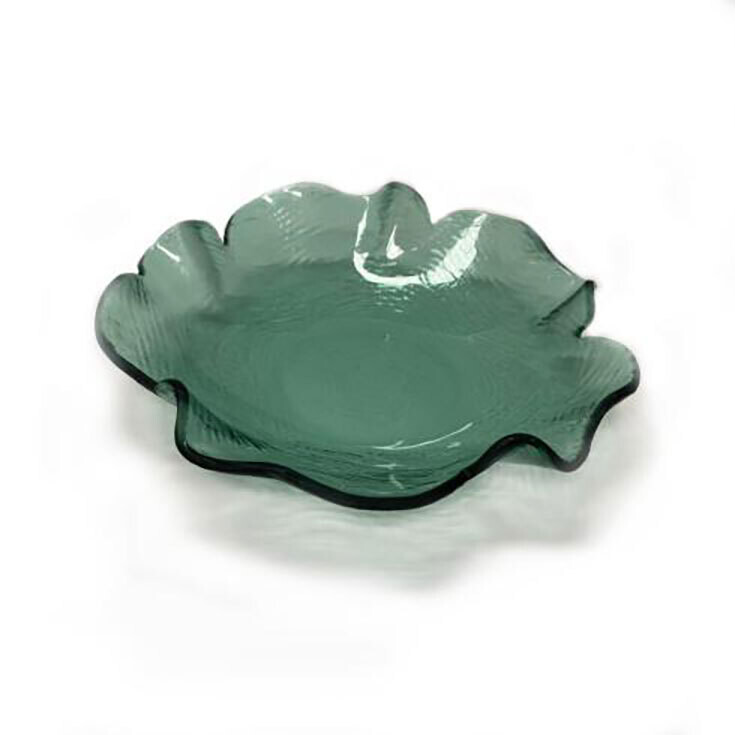 Annieglass Lotus Round Bowl LT112GR