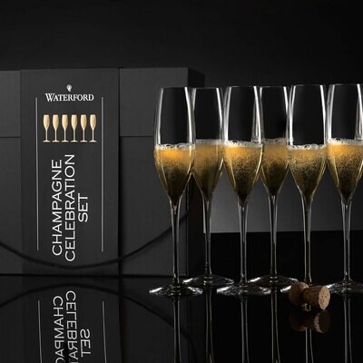Waterford Elegance Classic Champagne Toasting Flute 9 Oz Set of Six 40009142, MPN: 40009142, 701587…
