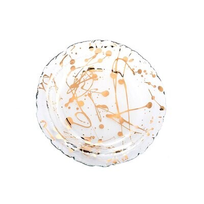 Annieglass Jaxson Small Bowl Gold JX103G, MPN: JX103G, UPC: