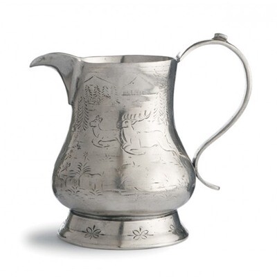 Arte Italica Vintage Pitcher with Deer VIN0303