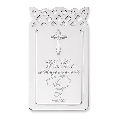 Bookmark Sterling Silver QQ388, MPN: QQ388,